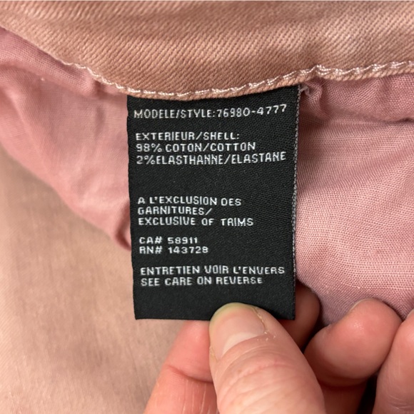 Tribal Women's Blush Embroidered Cropped Jeans - Picture 4 of 4